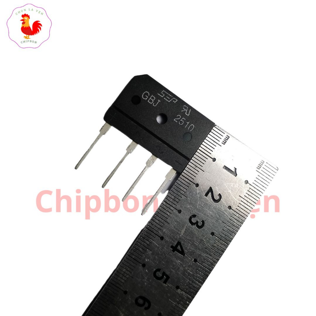 Diode cầu GBJ2510 25A 1000v chỉnh lưu