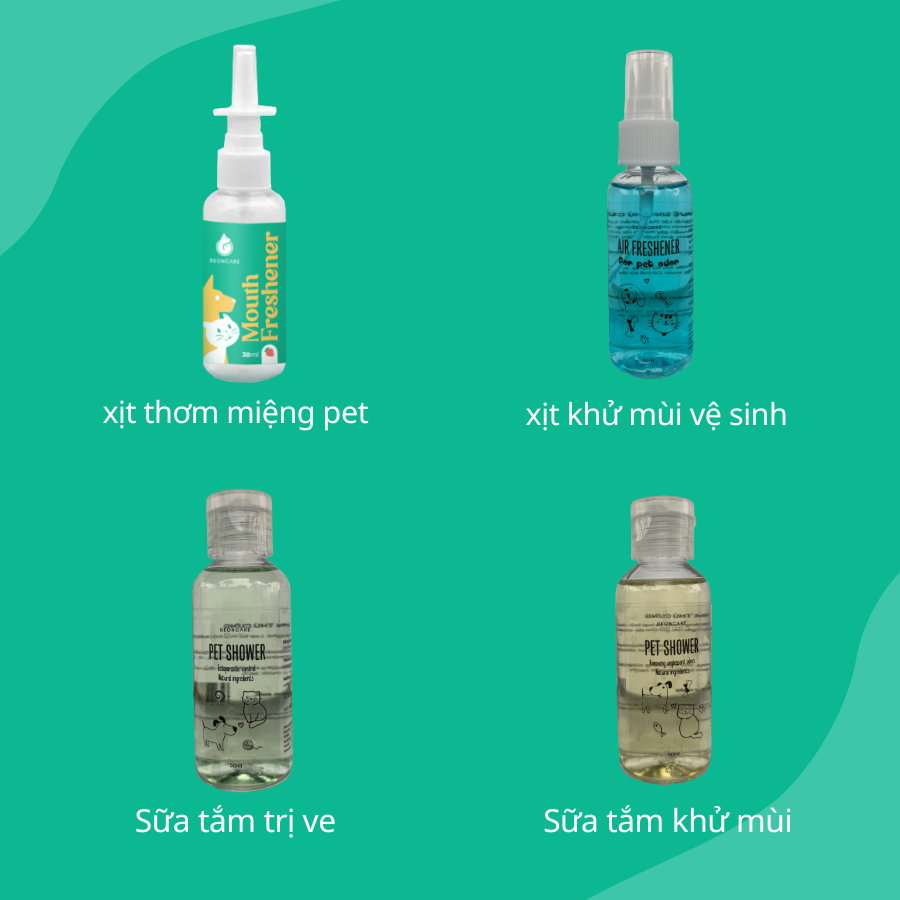 Combo 4 sản phẩm dùng thử Beoncare