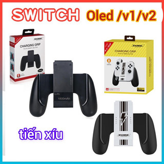grip joycon tay cầm Nintendo Switch joycon đế sạc joycon charging grip nintendo switch oled v1 v2 sạc tay Joycon Pro SW