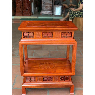 Đôn đèn lồng gỗ hương kích cỡ 40x60 cao 60 70 80cm