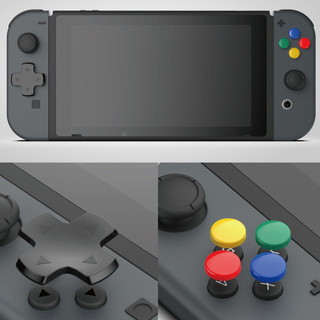 Bộ combo nút D-Pad và nút chức năng ABXY (Skull&Co) cho JoyCon Nintendo Switch OLED / V1-V2