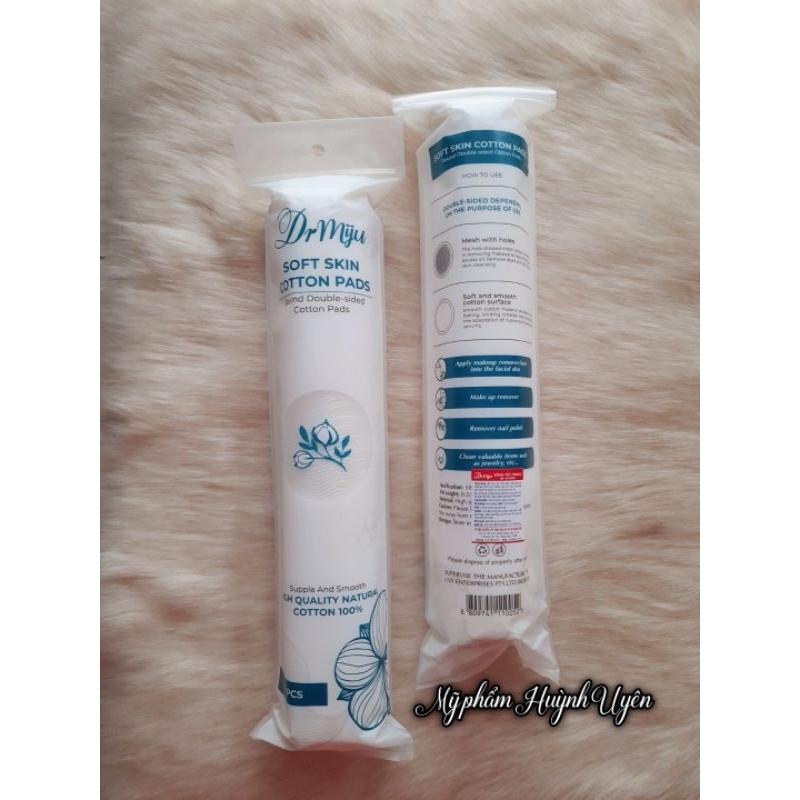 Bông tẩy trang Dr Miju 160 miếng- Hàn Quốc