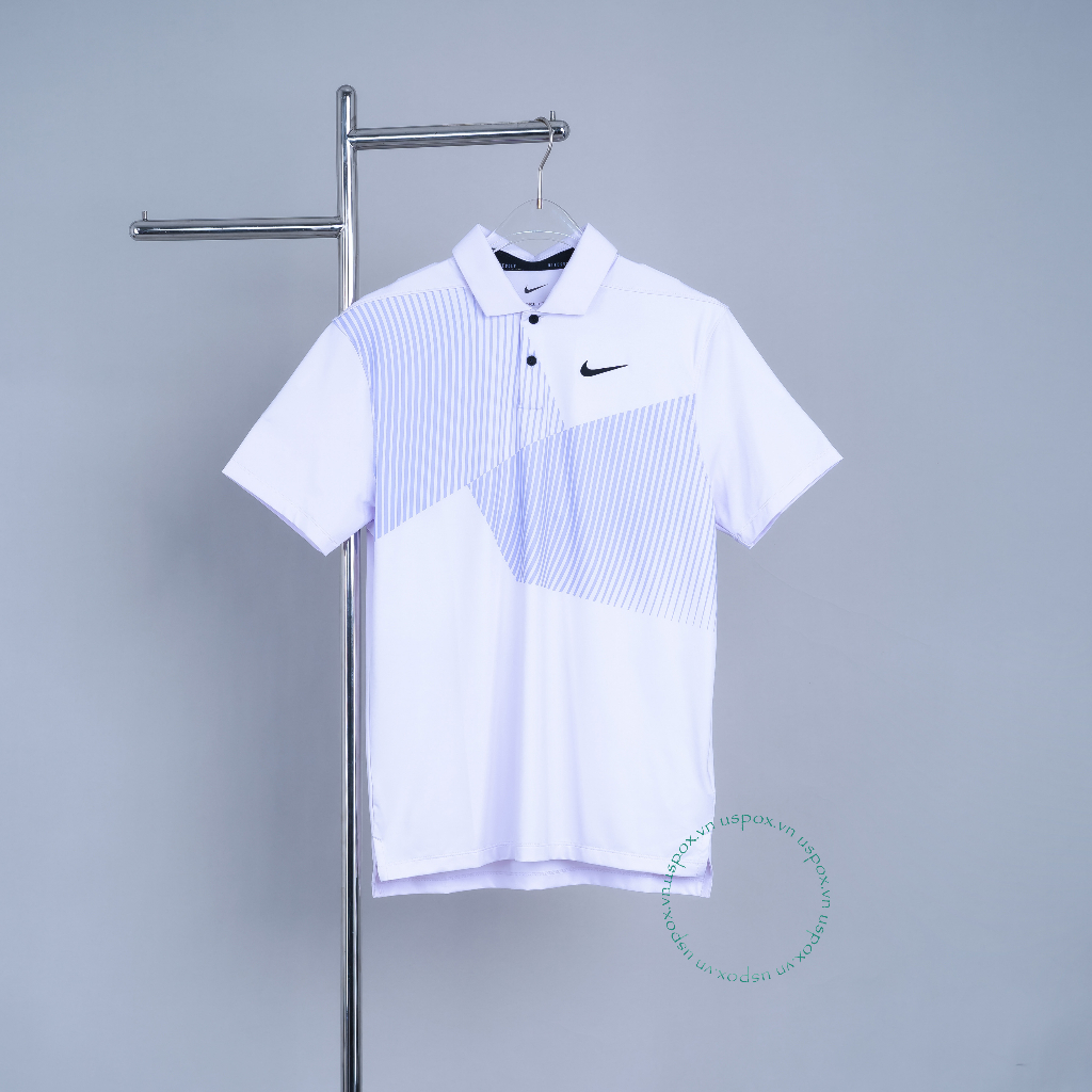 [Ảnh thật] [Chính hãng] Áo Polo Golf Nike Vapor Barely Grape(form Á)