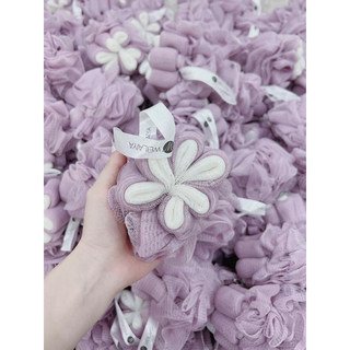 Bông Tắm WEILAIYA Màu Tím Mộng Mơ
