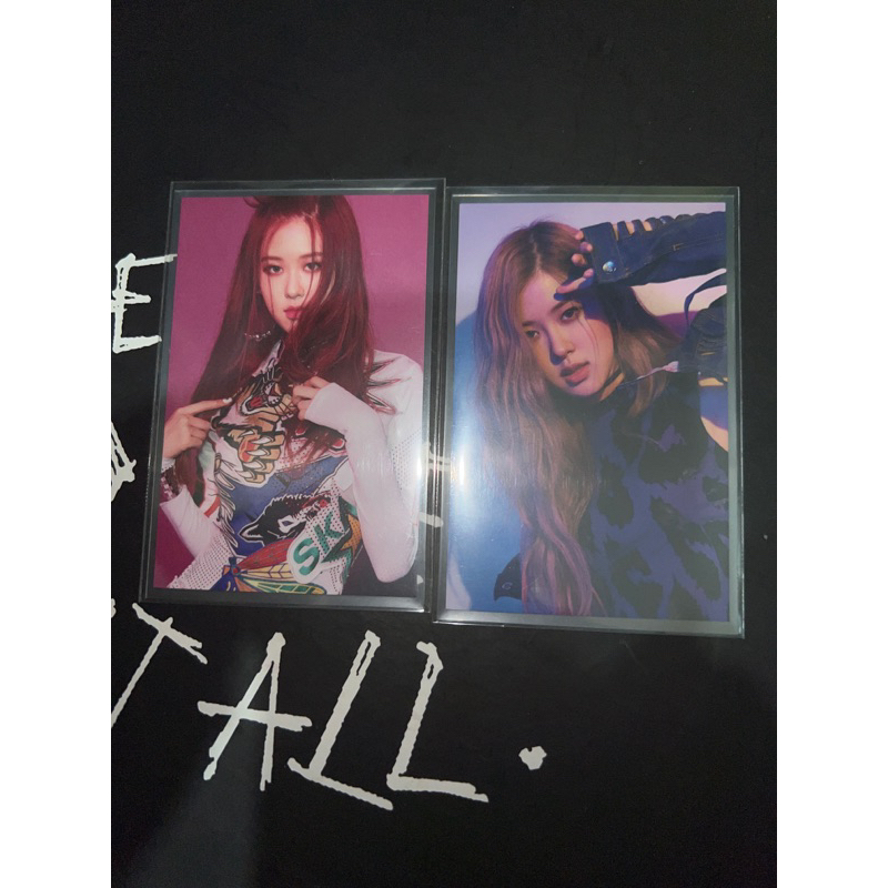 PHOTOCARD D4 Japan , IYA JAPAN ROSÉ