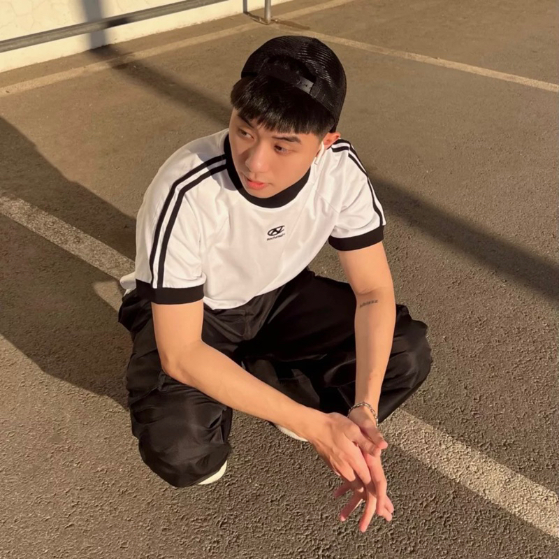 Áo Thun Form Fit Chữ N. Áo Baby Tee Chất Cotton Co Giãn