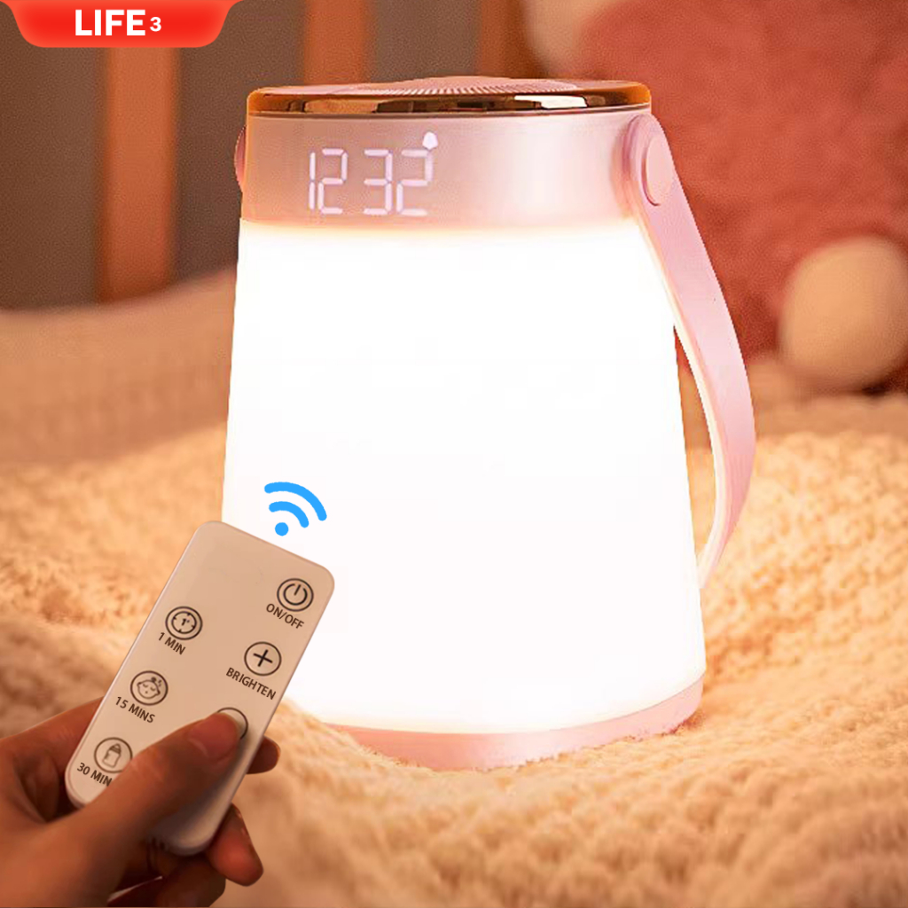 Đèn Ngủ Led Xiaomi Youpin 3Life Hiển Thị Thời Gian/ Nhiệt Độ/ Nhắc Nhở Cho Phòng Ngủ Của Bé
