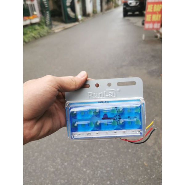 Đèn sườn xe tải 12v-24v. Đèn led 5006 chịu nước cỡ lớn