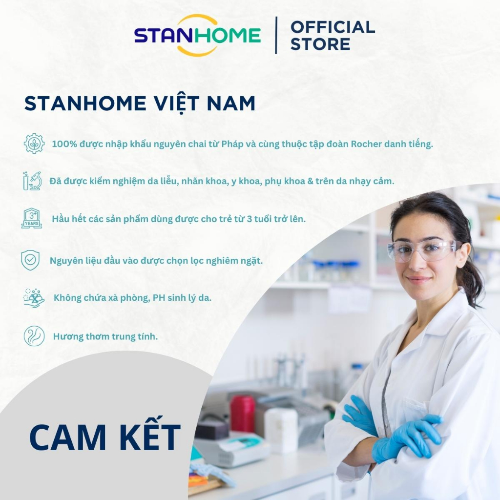 Kem Dưỡng Ẩm Cho Da Mặt Và Cơ Thể STANHOME Fluid Duo Thuần Chay Dành Cho Da Khô Da Nhạy Cảm 250ML