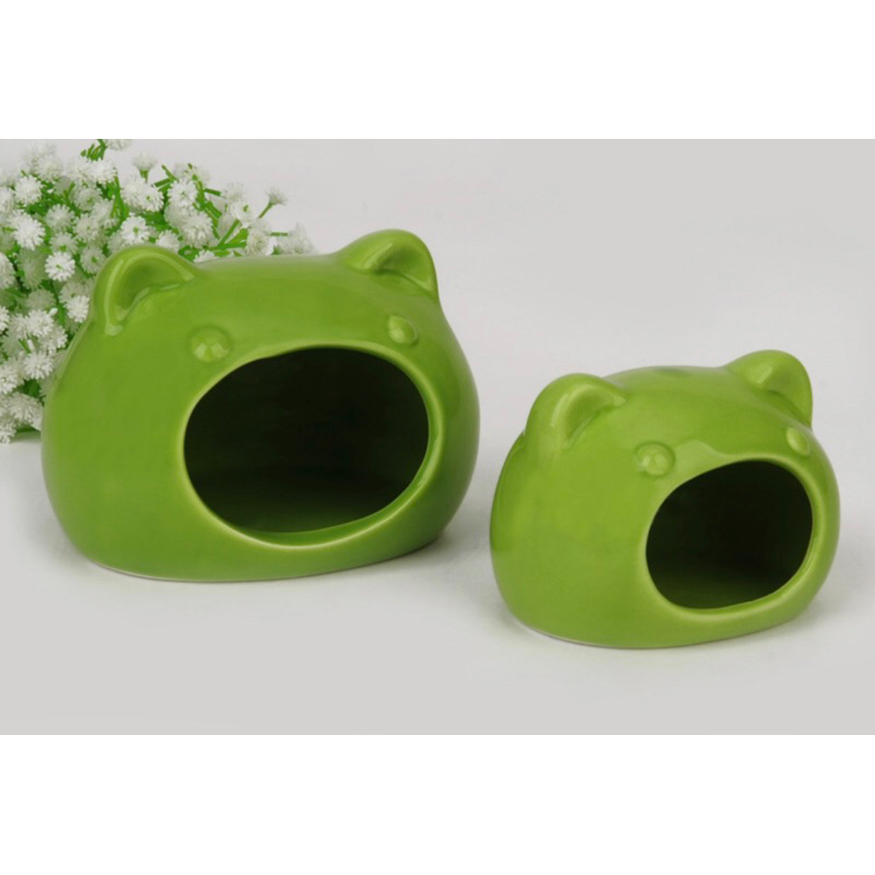 nhà ngủ bằng sứ cho hamster