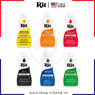 Thuốc nhuộm quần áo Rit All-Purpose Liquid Dye 236ml