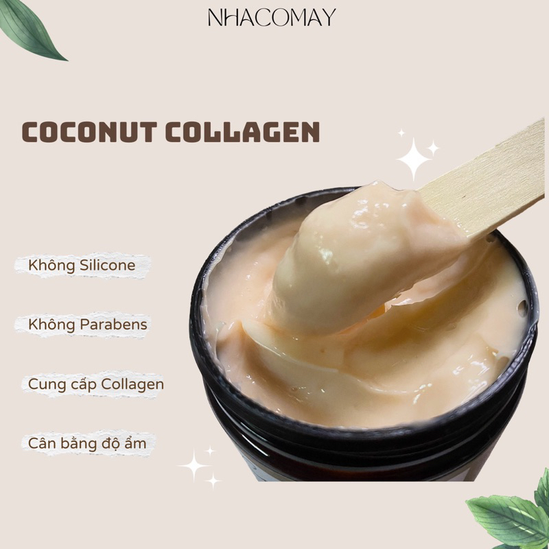 Kem ủ - xả tóc Collagen Nhà cô Mây -