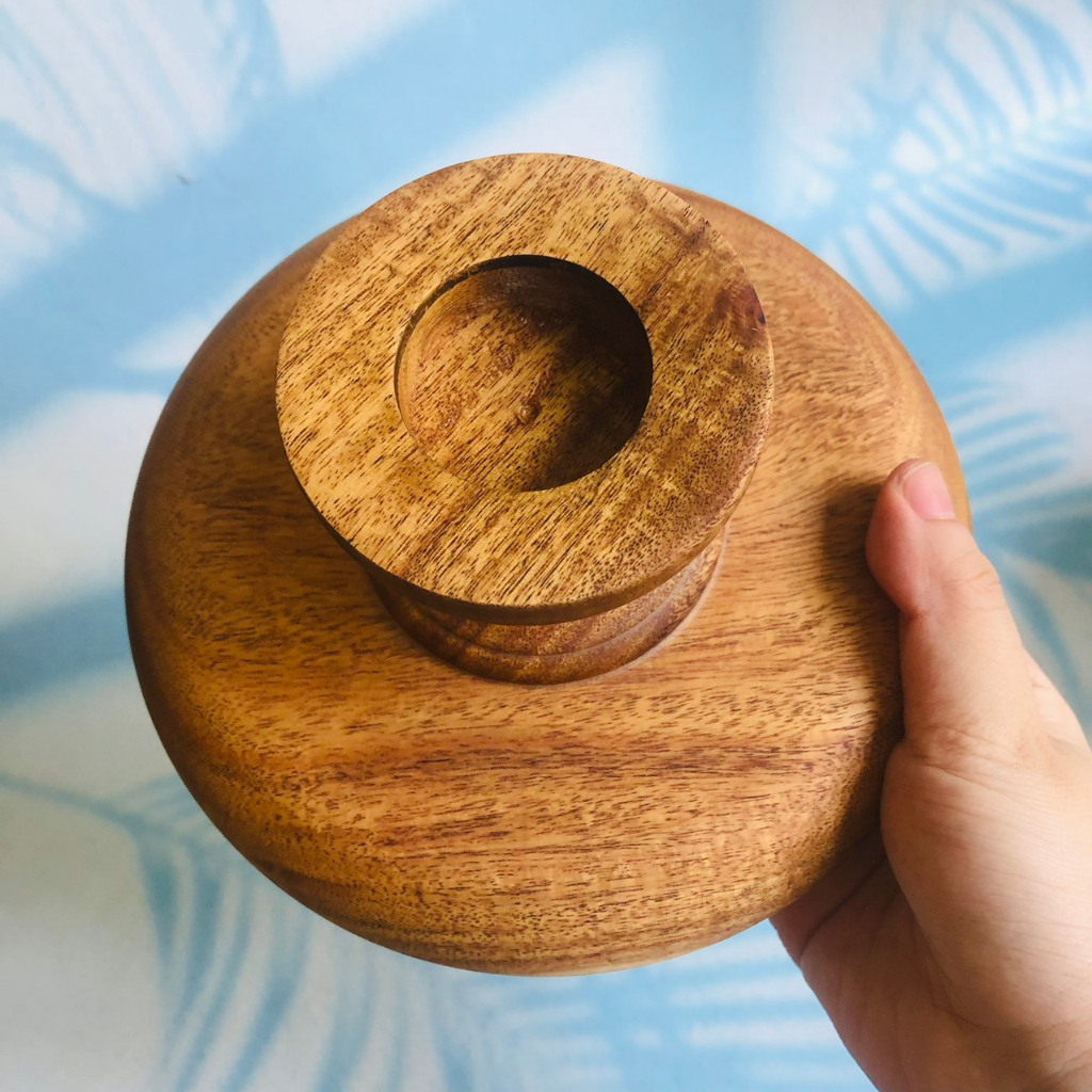 Mâm Bồng Gỗ Keo, Cake Stand, Đế Đựng Bánh Kem, Hoa Quả Trang Trí Decor Xinh Xắn