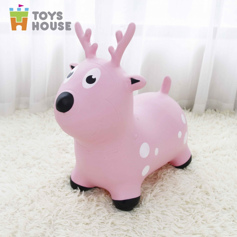 Thú nhún trẻ em bơm hơi cao cấp Toyshouse  - Xuất khẩu Mỹ  và Châu Âu