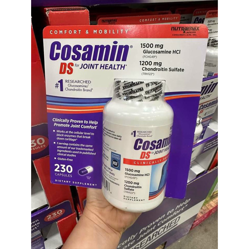Viên Bổ Khớp Cosamine 230 Viên Cosamin DS Nutramax