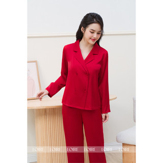 Bộ Pijama Lụa Dài Thanh Lịch Loirechic LPD17