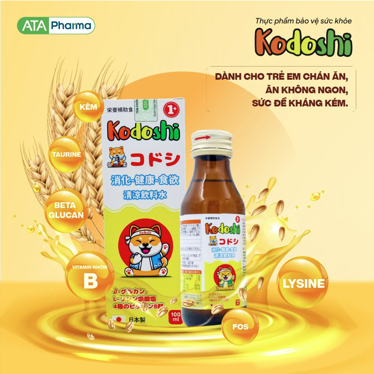 COMBO 2 SIRO ĂN NGON TĂNG ĐỀ KHÁNG KODOSHI NHẬP KHẨU NHẬT BẢN tặng 1 hộp Umi BiBi