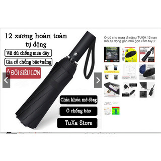 Ô dù cầm tay tự động 2 chiều gập 3 loại 10 nan