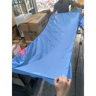 Ga giường y tế màu xanh dương có bo chun 2m x 1m