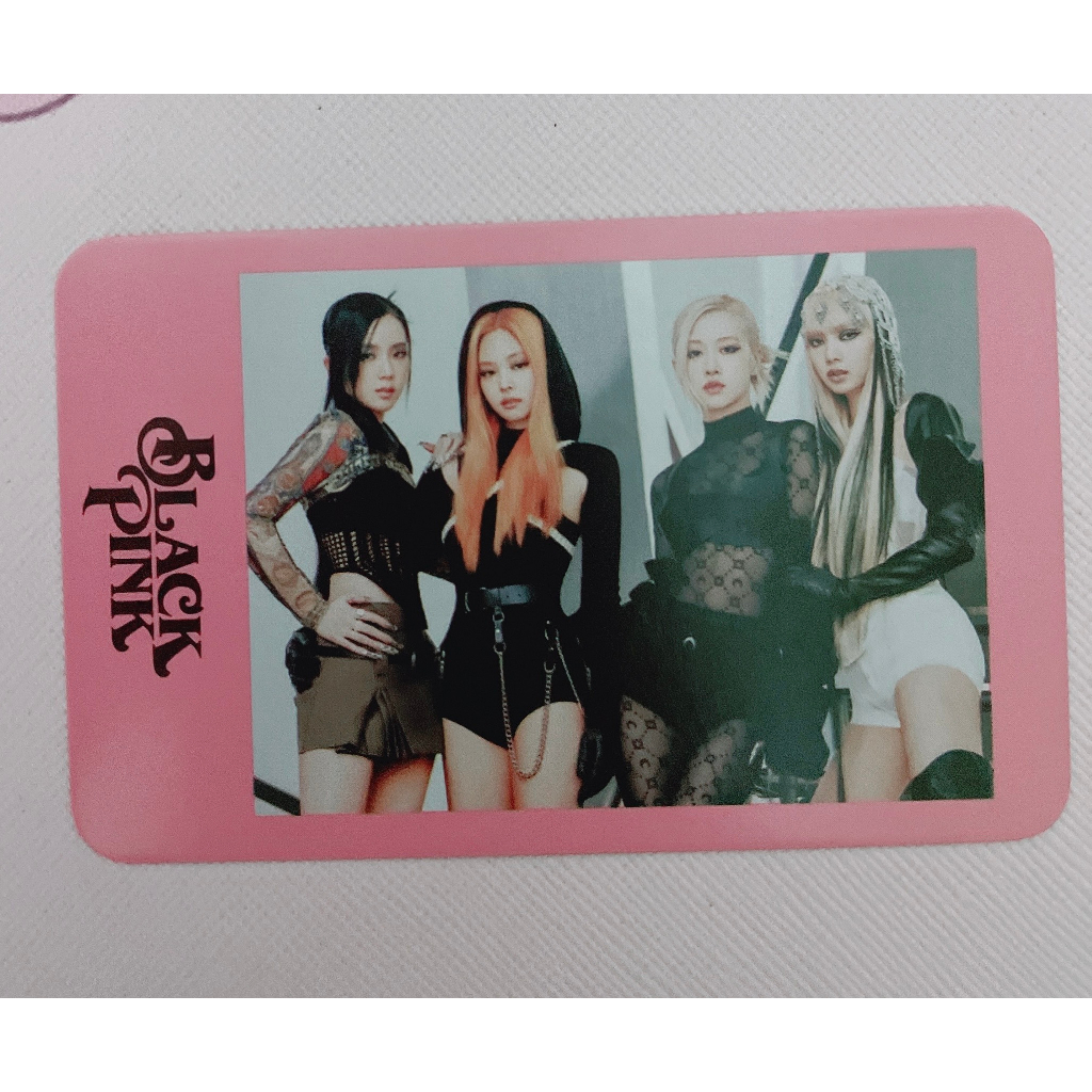 Thẻ Lẻ Lomo Card Nhóm nhạc BlackPink bo góc JENNIE JISOO LISA ROSE