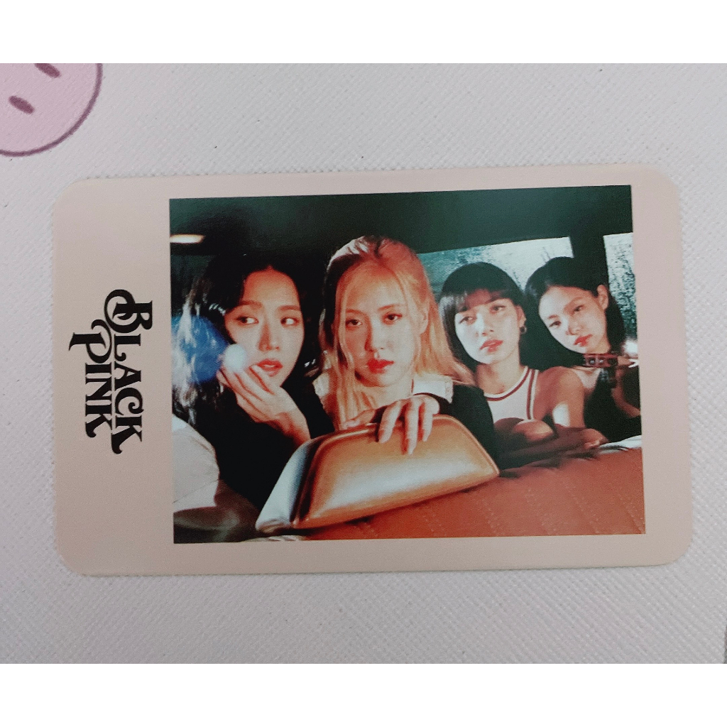 Thẻ Lẻ Lomo Card Nhóm nhạc BlackPink bo góc JENNIE JISOO LISA ROSE