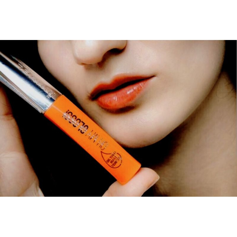 SON BÓNG CÓ MÀU RIMMEL OH MY GLOSS OIL TINT 600 ORANGE MODE