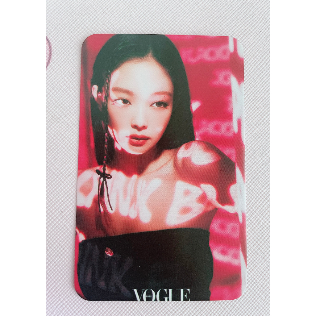 Thẻ Lẻ Lomo Card Nhóm nhạc BlackPink bo góc JENNIE JISOO LISA ROSE - P2