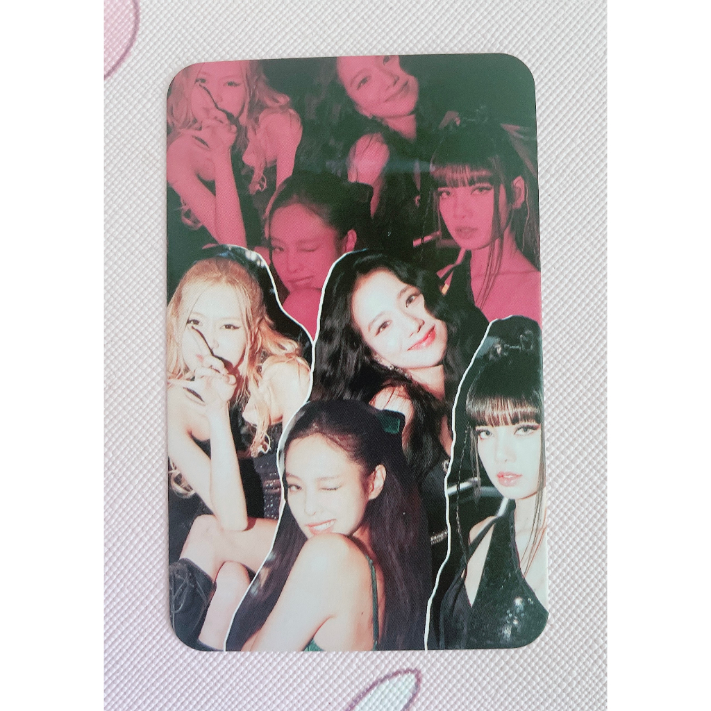 Thẻ Lẻ Lomo Card Nhóm nhạc BlackPink bo góc JENNIE JISOO LISA ROSE - P2