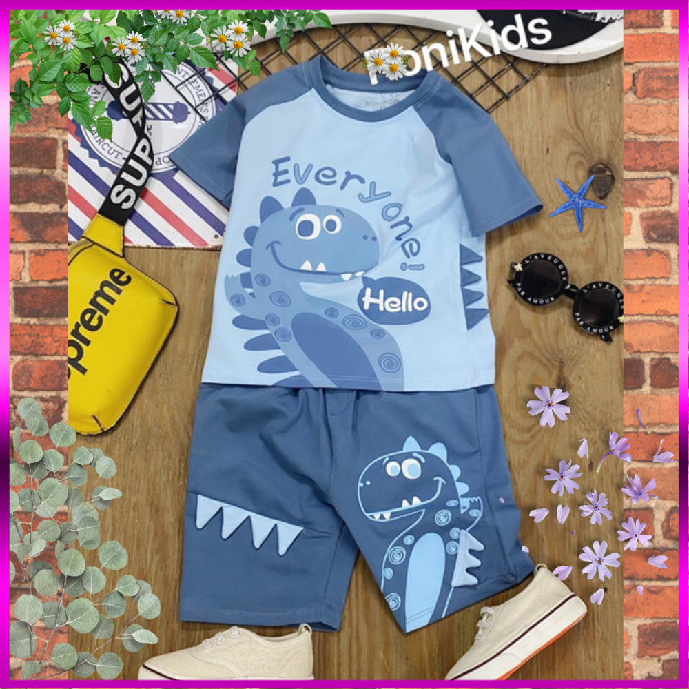 Đồ Bộ Bé Trai Size Đại 10kg-26kg Chất Cotton Co Giãn 4 Chiều Mềm Mịn Mát.1663.4