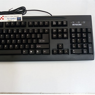 Bàn phím MITSUMI EA4XT (Chuẩn cắm USB, Cáp dài 1.5m) (Chính hãng)