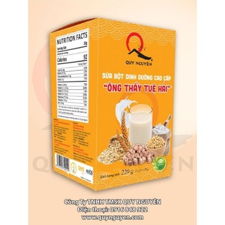 Sữa bột dinh dưỡng cao cấp ông thầy tuệ hải thùng 12 hộp.