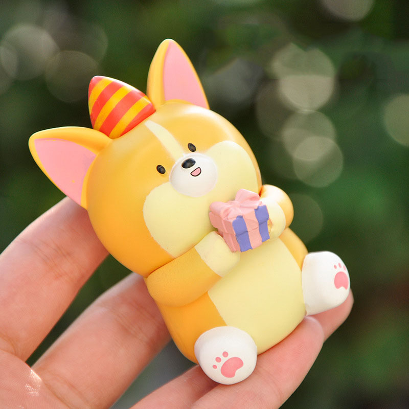 Mô hình tiểu cảnh Corgi Foodie Ráp nhiều kiểu dáng đáng yêu dùng làm mô hình tiểu cảnh, quà tặng bạn bè