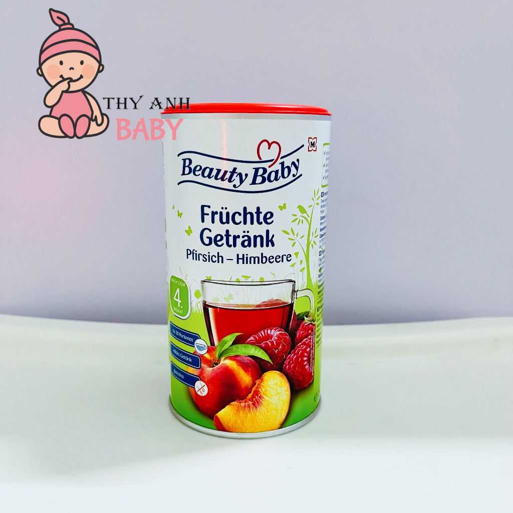 Trà Trái Cây Hoà Tan BeautyBaby Đức Cho Bé 4 Tháng