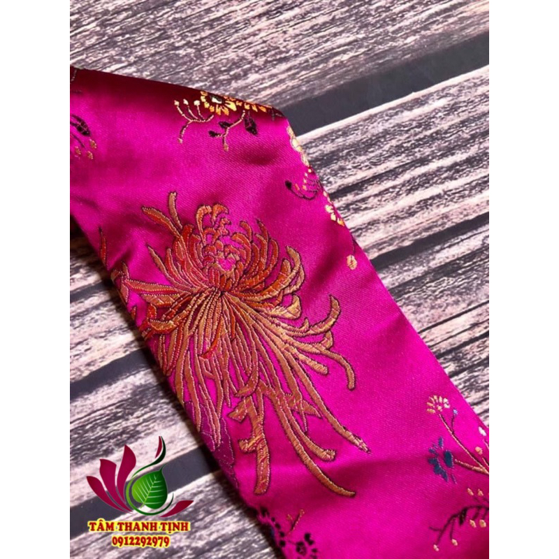 Khăn pháp, dải y đeo cổ, y đạo tràng vải gấm