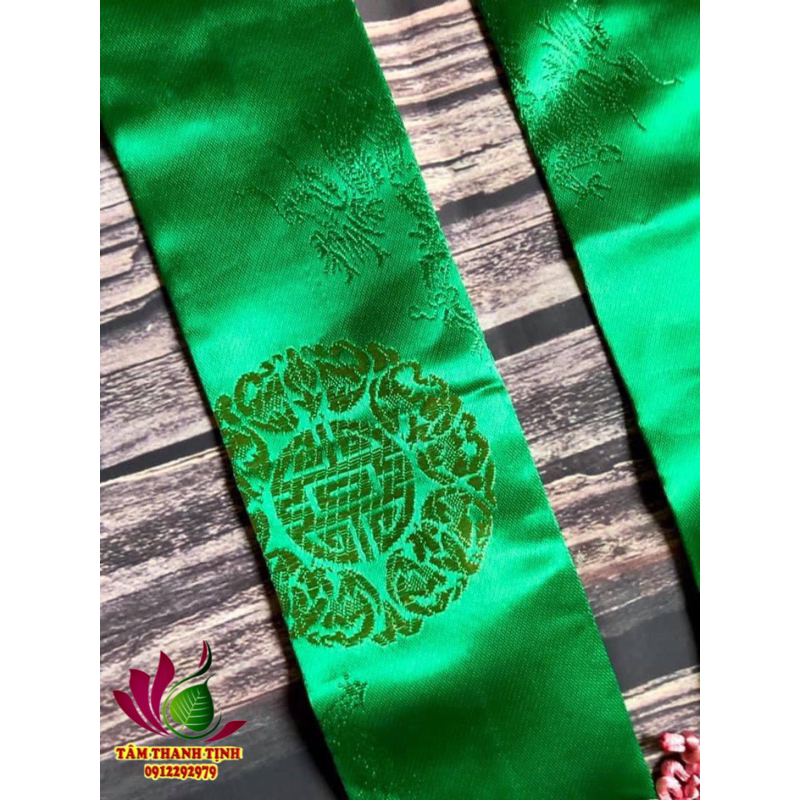 Khăn pháp, dải y đeo cổ, y đạo tràng vải gấm