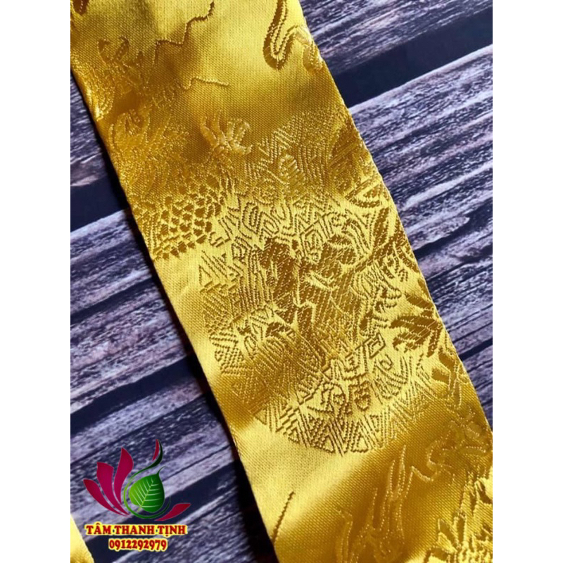 Khăn pháp, dải y đeo cổ, y đạo tràng vải gấm