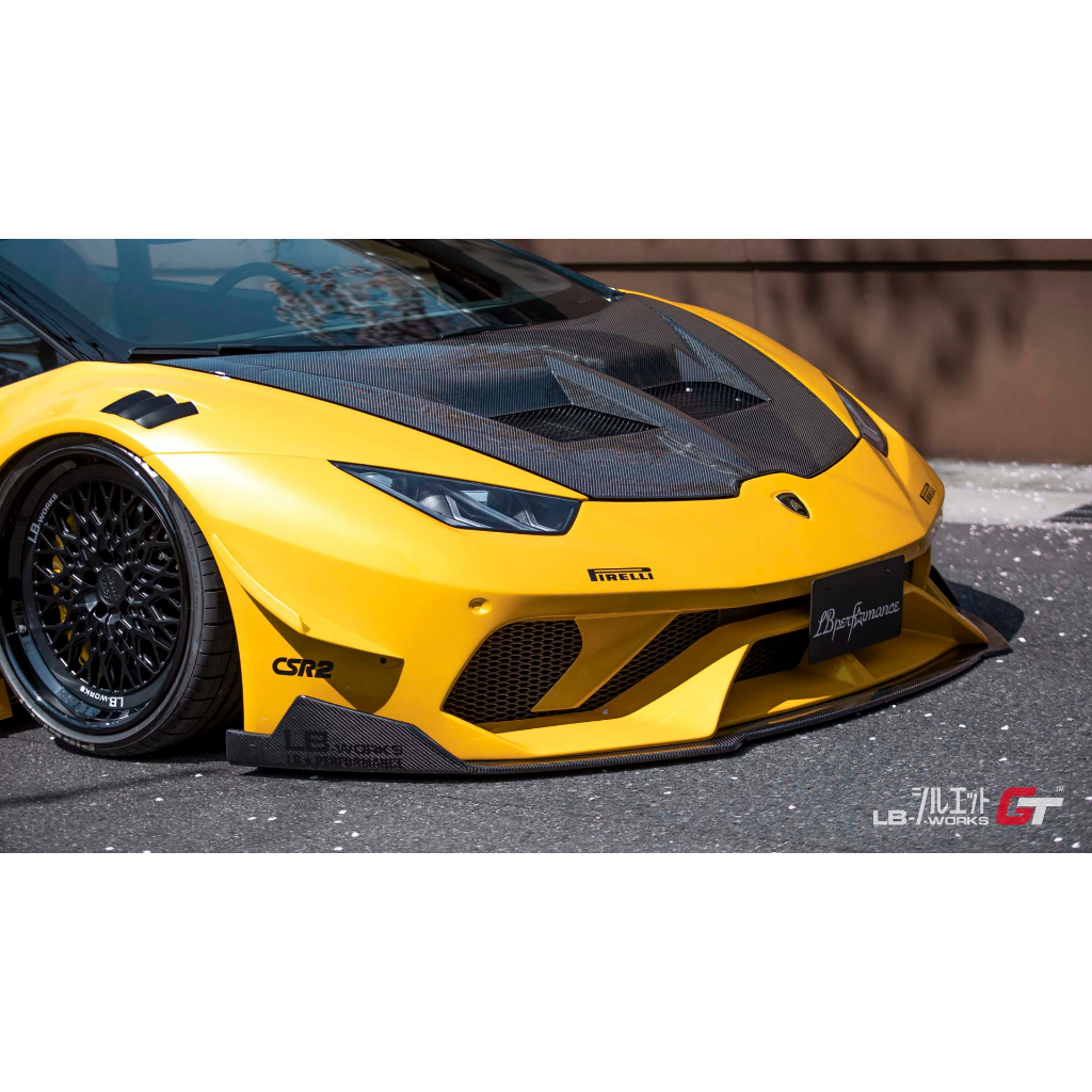 Decal nước Lamborghini Huracan GT LBWK Silhouette Works cho xe mô hình 1:64