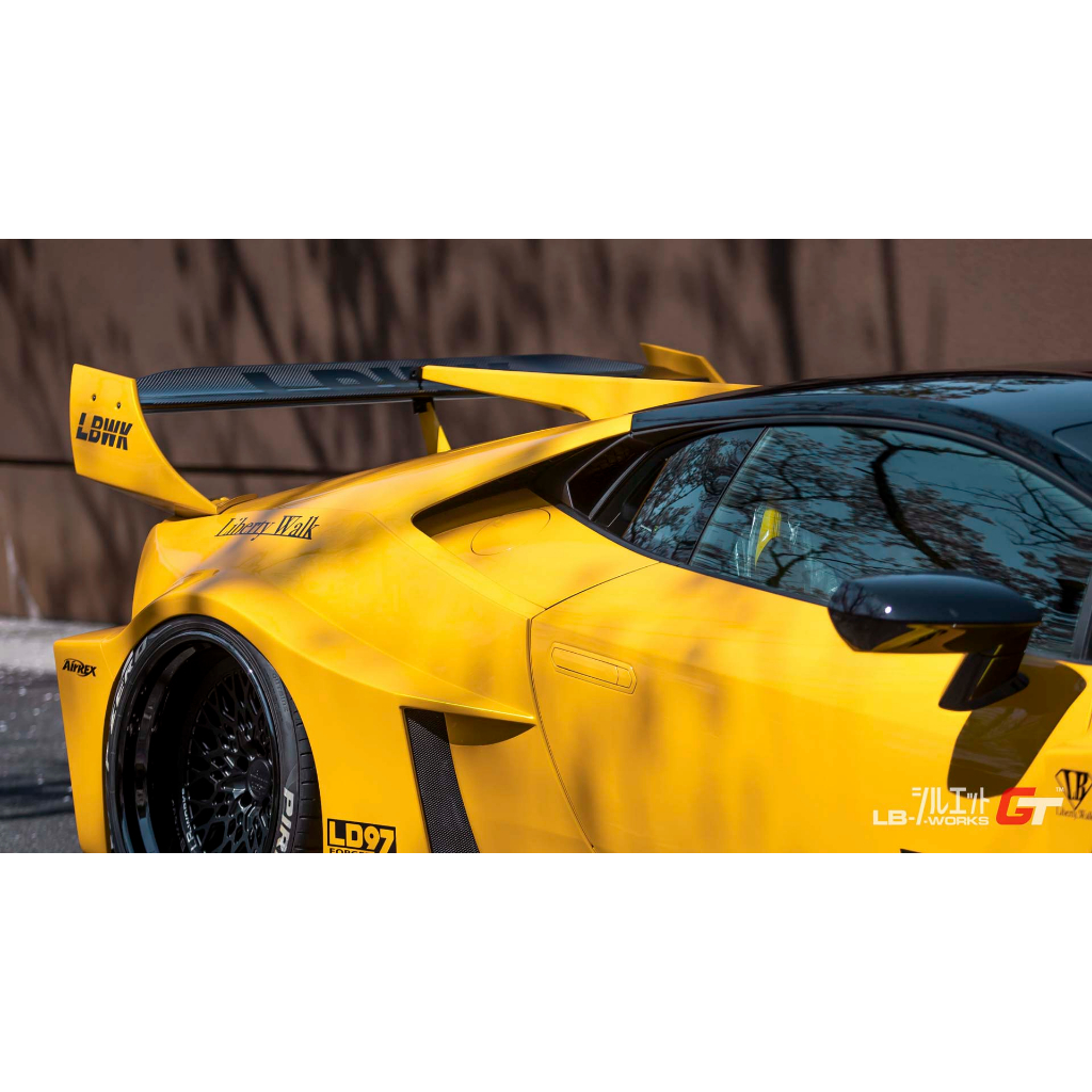 Decal nước Lamborghini Huracan GT LBWK Silhouette Works cho xe mô hình 1:64