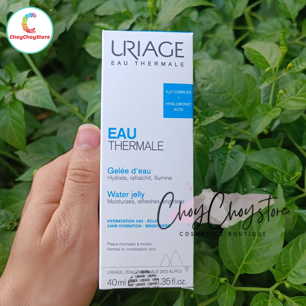 [TEM DKSH] Uriage Eau Thermal GeLee D'EAU Water Jelly 40mL Gel dưỡng ẩm dạng jelly giàu khoáng