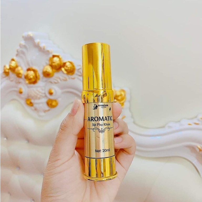 Xịt Phụ Khoa Aromatic Quyên Lara,Hương Thơm Quyến Rũ Khử Mùi Hôi,Làm Thơm,Hồng
