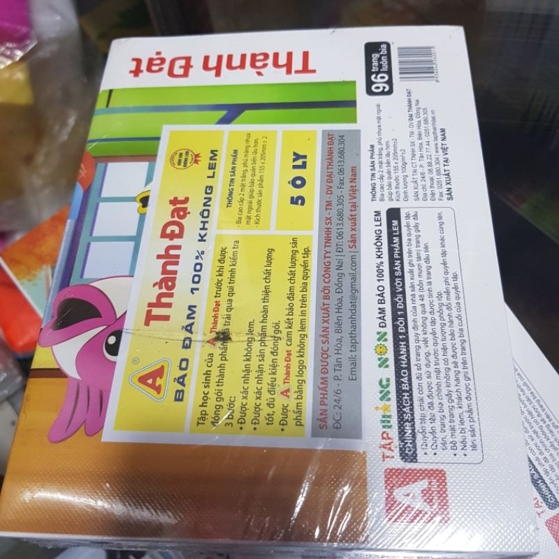 Combo 10 cuốn tập  học sinh Măng Non  96 trang