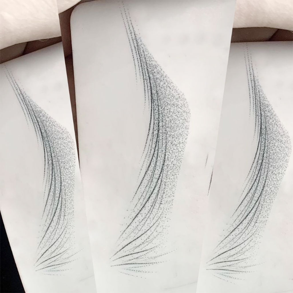 Da Giả Tập Phun Xăm, Da Giả Trắng Trơn Không Bột Dùng Cho Học Viên