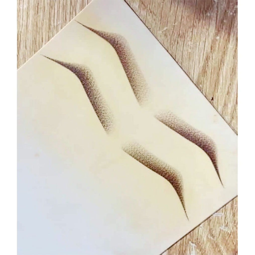 Da Giả Tập Phun Xăm, Da Giả Trắng Trơn Không Bột Dùng Cho Học Viên