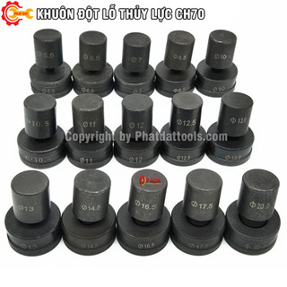 Khuôn đột lỗ cho máy đột lỗ thủy lực CH70