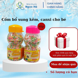 Cốm bổ sung vitamin kẽm cho bé lọ 40g