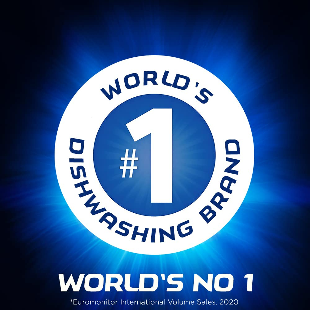 Viên Rửa Chén Bát Finish Power Essential Hộp 100 Viên Rửa Sạch Hiệu Quả Hương Chanh Nhập Khẩu Chính Hãng