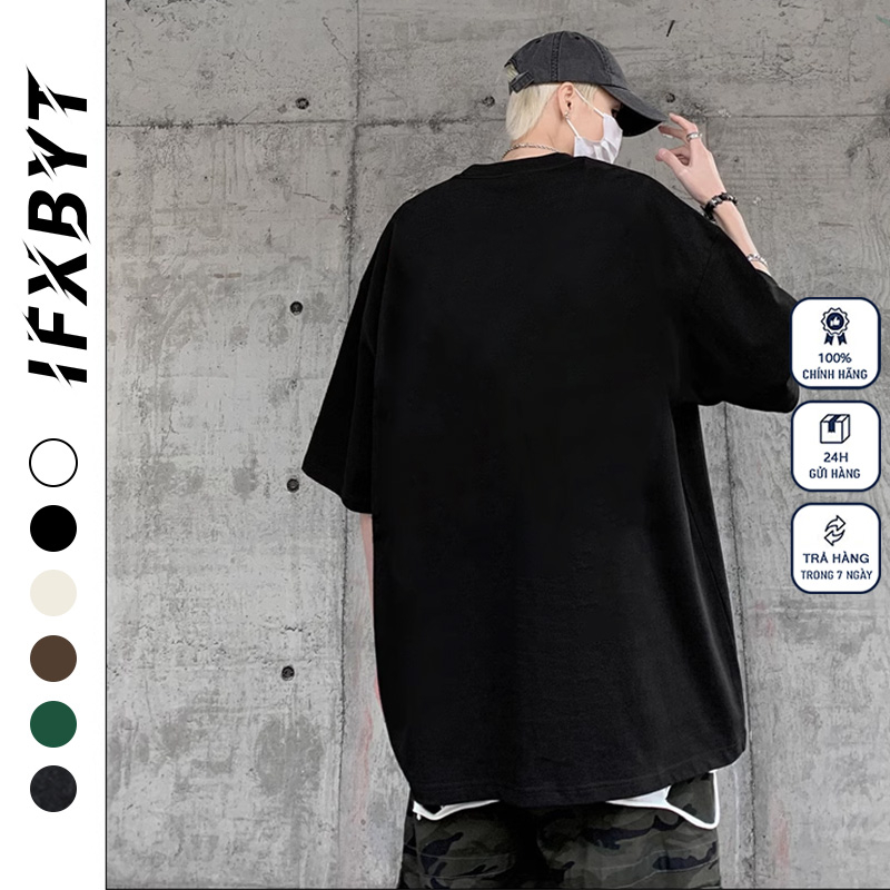 Áo thun nam wash local brand IFXBYT áo phông in hình form rộng unisex 100% cotton-A0999