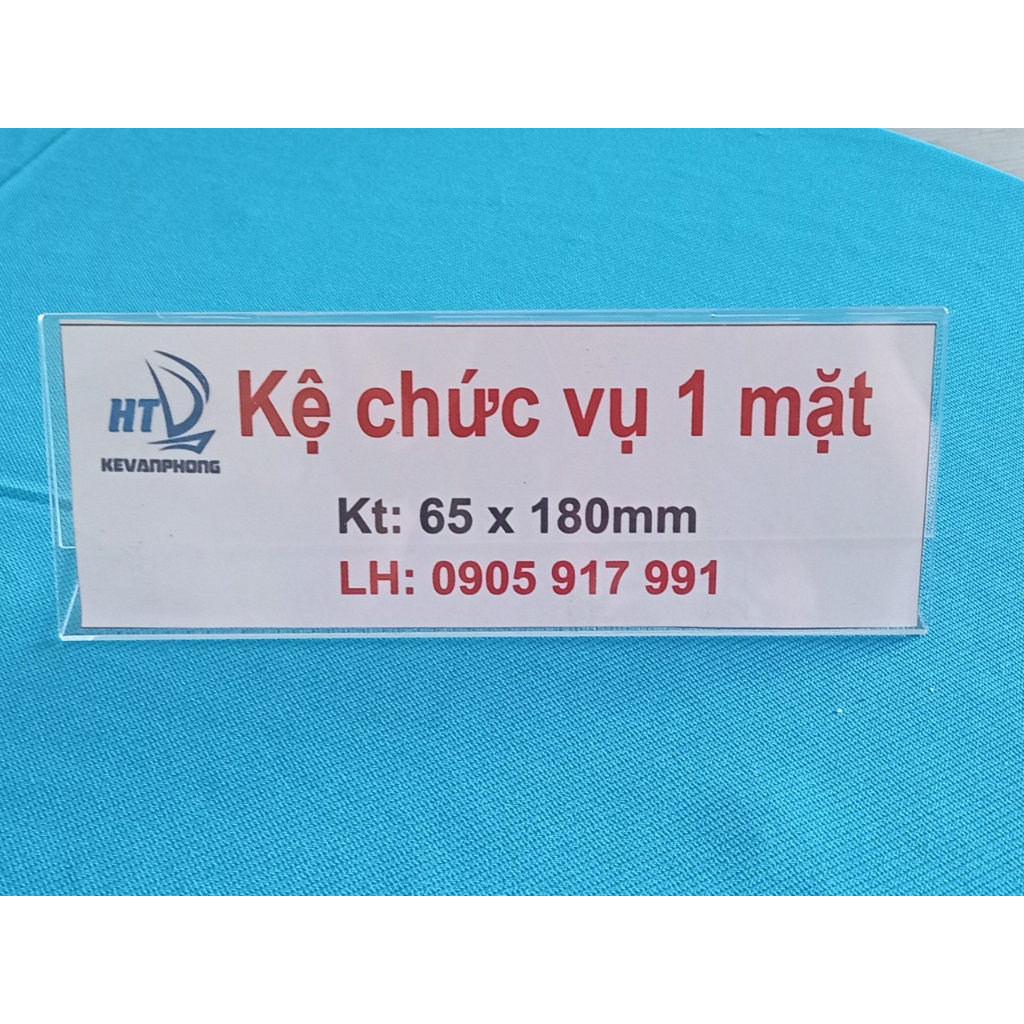 KỆ CHỨC VỤ 1 MẶT BẰNG MICA( Nhiều kích thước)