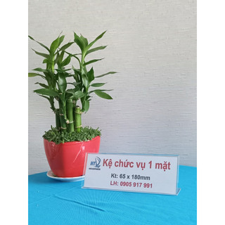 KỆ CHỨC VỤ 1 MẶT BẰNG MICA( Nhiều kích thước)