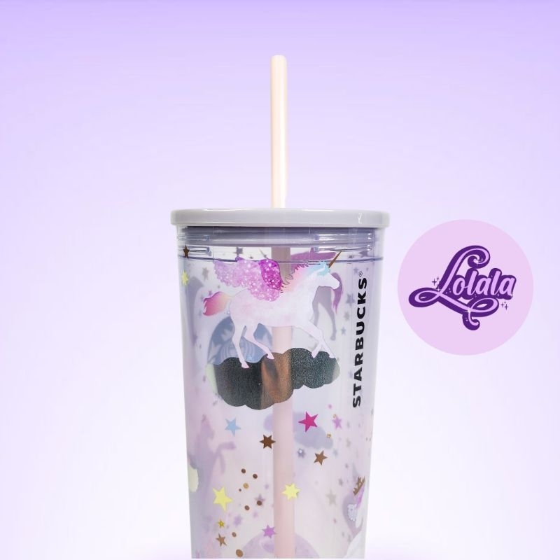 Ly Nhựa Starbucks Unicorn Cold Cup 532ml